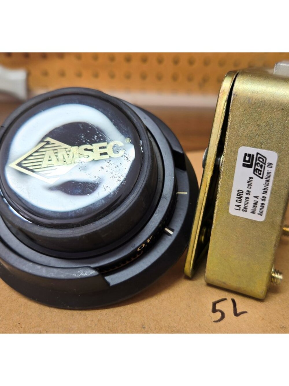 American Security & La Gard Mechanical Combination Safe Lock Dial and Ring 5L